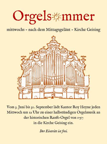 Orgelsommer Geising